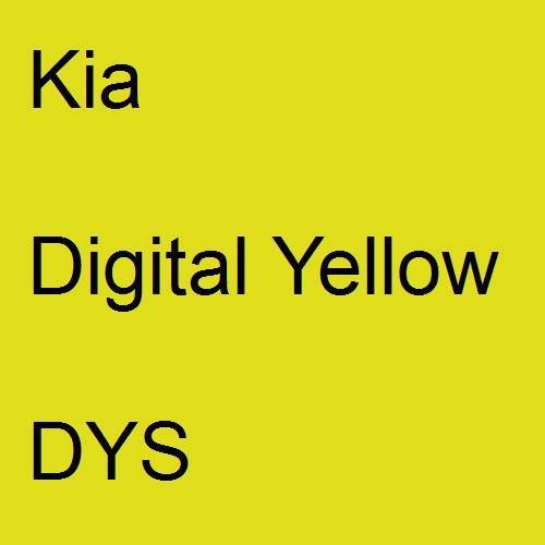 Kia, Digital Yellow, DYS.